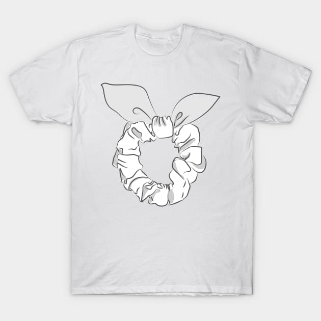 cute hair scrunchie T-Shirt by princessmi-com